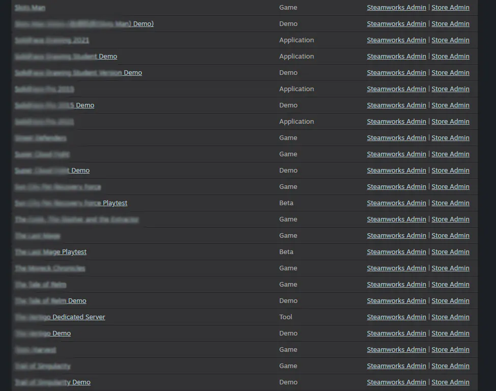 Different Apps on Steamwroks (Demo, Beta, Playtest)